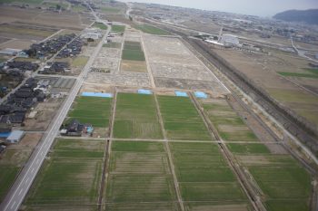 ほ場整備舟川新地区15工区工事着工前